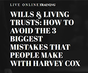 Wills & Living Trusts: How To Avoid The 3 Biggest Mistakes That People Make with Harvey Cox